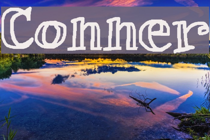 Conner Font examples
