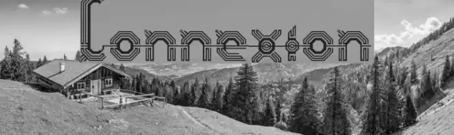 Connexion Font examples