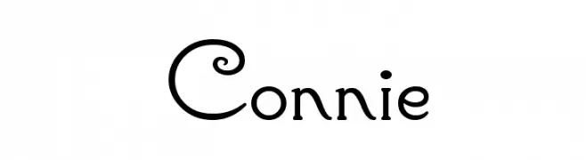 Connie  नि: शुल्क फ़ॉन्ट्स डाउनलोड