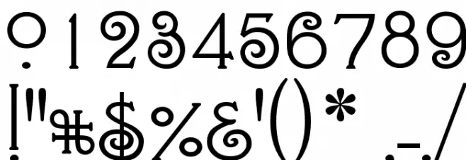 Connie Font OTHER CHARS