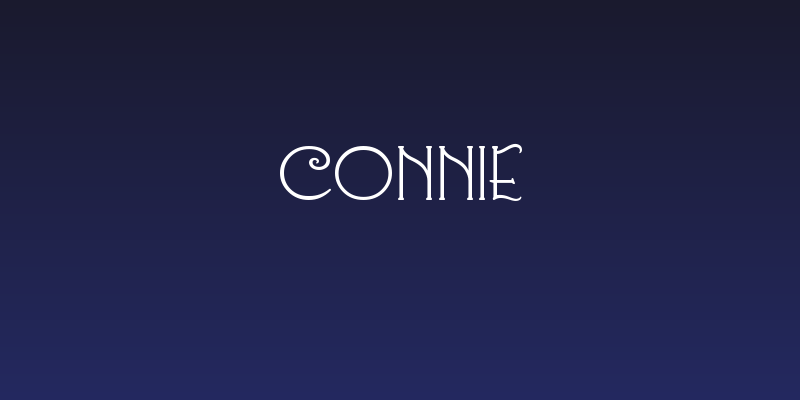 Connie Social Header