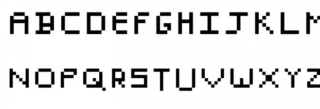 Connor's Epic Font Regular Шрифта ВЕРХНИЙ
