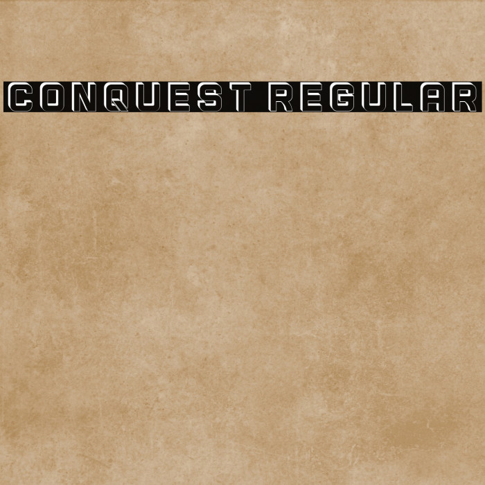 Conquest Regular Example 2
