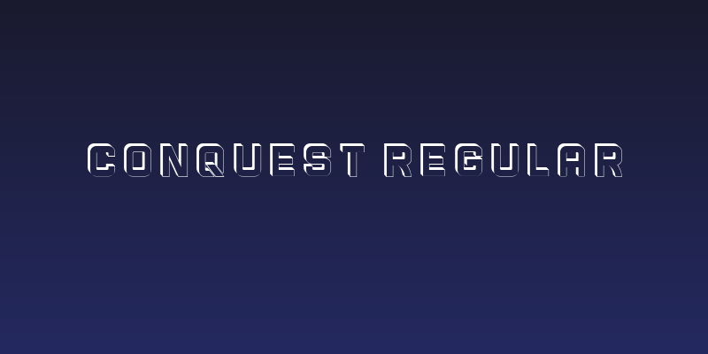 Conquest Regular Social Header
