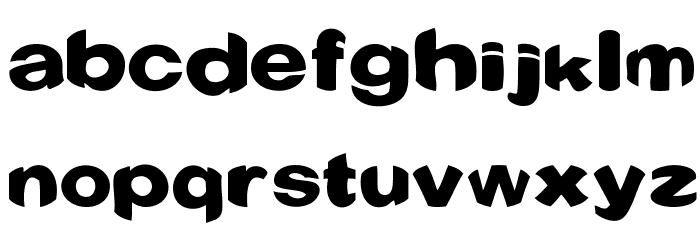 Conquest Font LOWERCASE