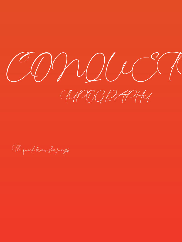 Conquette Poster