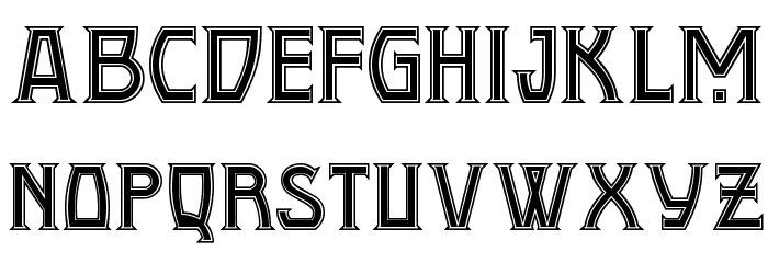 Conquistadorman NF Font LOWERCASE