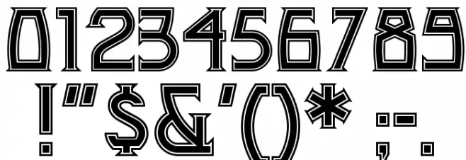 ConquistadormanNF Font OTHER CHARS