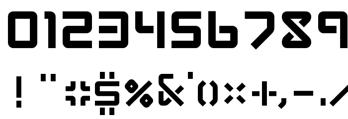 Conradi Square Font OTHER CHARS