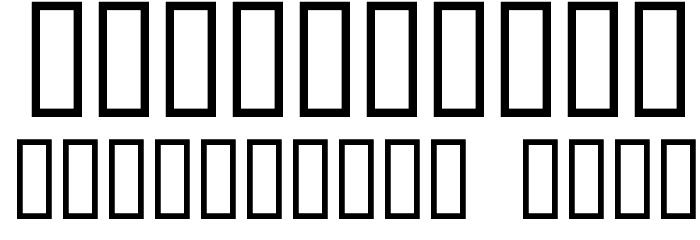 Conrads Cows Font OTHER CHARS