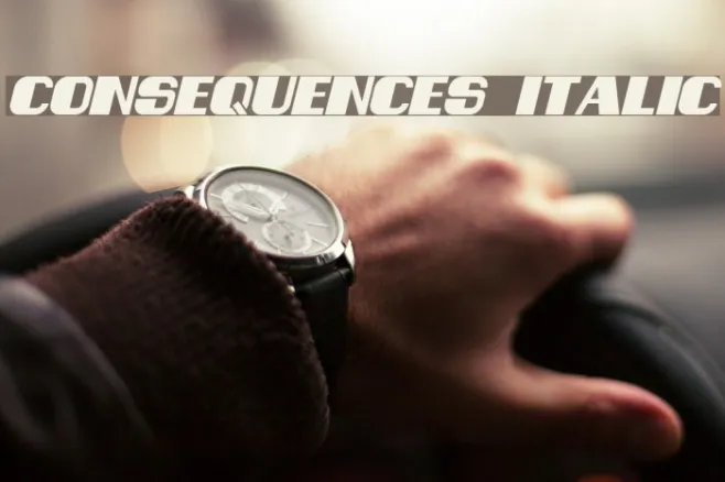 Consequences Italic Example 1