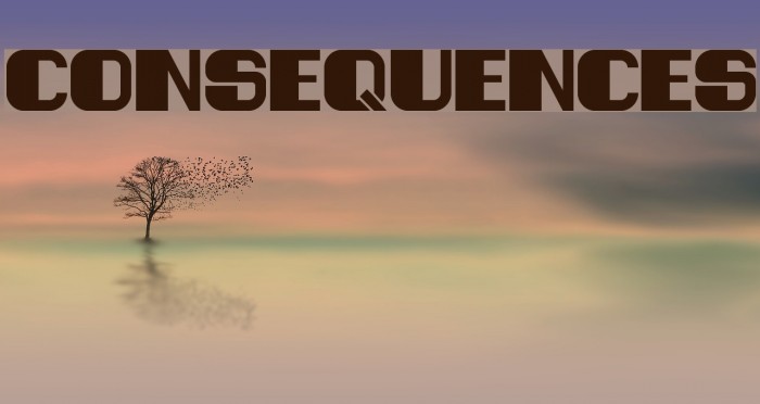 Consequences Font examples