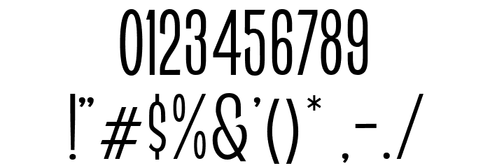 ConserationDEMO Font OTHER CHARS