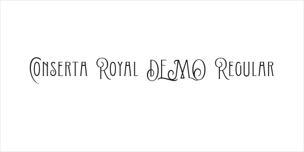 Conserta Royal DEMO Regular Logo