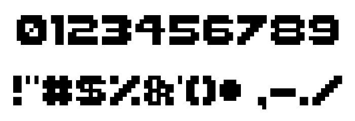 ConsiderMeVexed Regular Font OTHER CHARS
