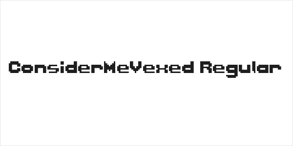 ConsiderMeVexed Regular Logo