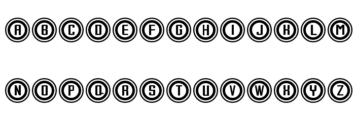 Console Output Font LOWERCASE
