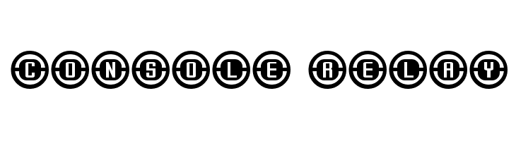 Console Relay Font