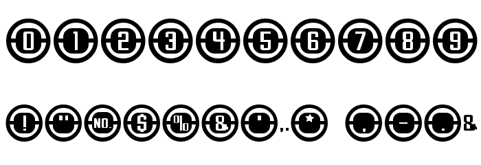Console Relay Font OTHER CHARS
