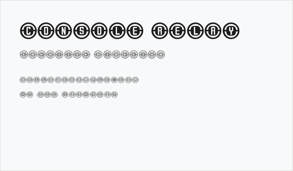 Console Relay Business Card