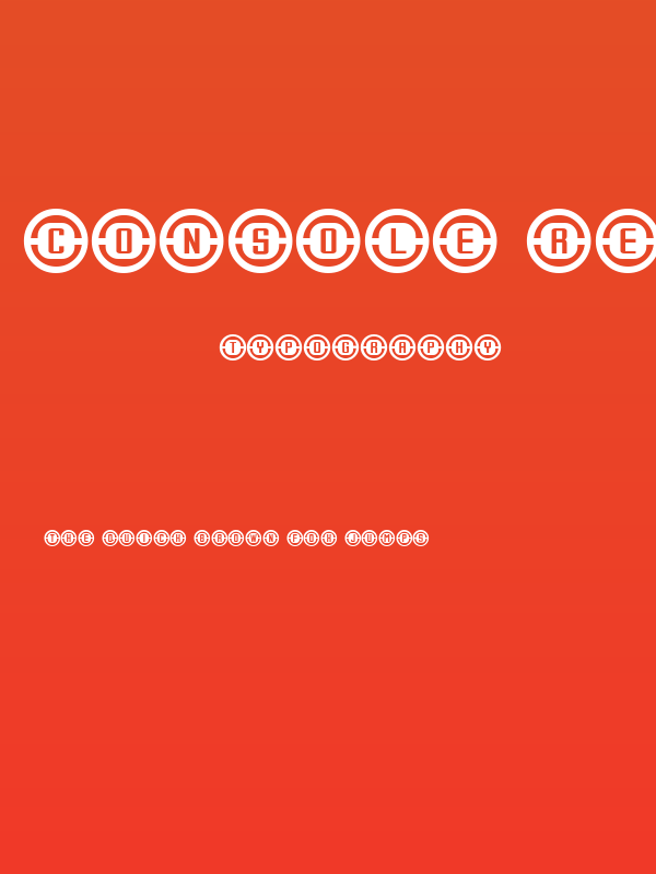 Console Relay Poster