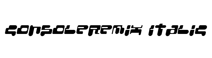 ConsoleRemix Italic  لخطوط تنزيل