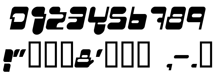 ConsoleRemix Italic Font OTHER CHARS