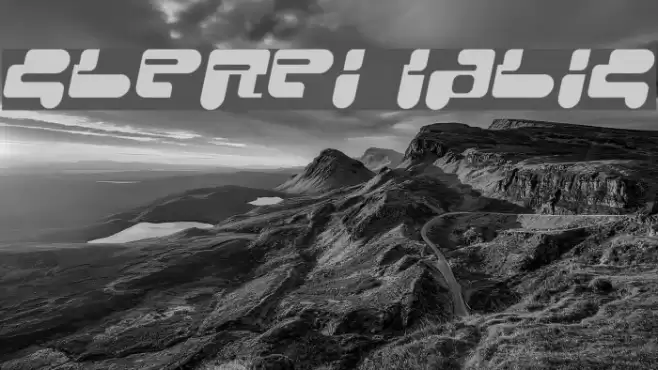 ConsoleRemix Italic Schriftart examples