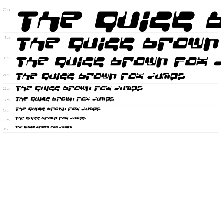 ConsoleRemix Italic Waterfall