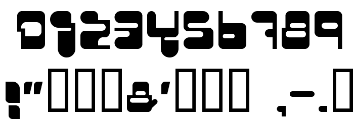 ConsoleRemix フォント その他の文字