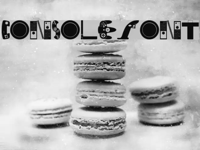 Consolefont Font examples
