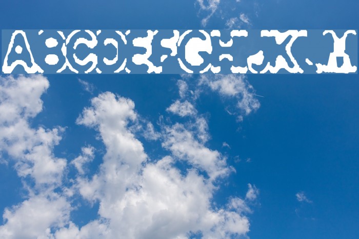 Consolidated Font examples