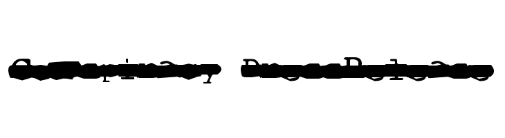 Conspiracy PressRelease Font
