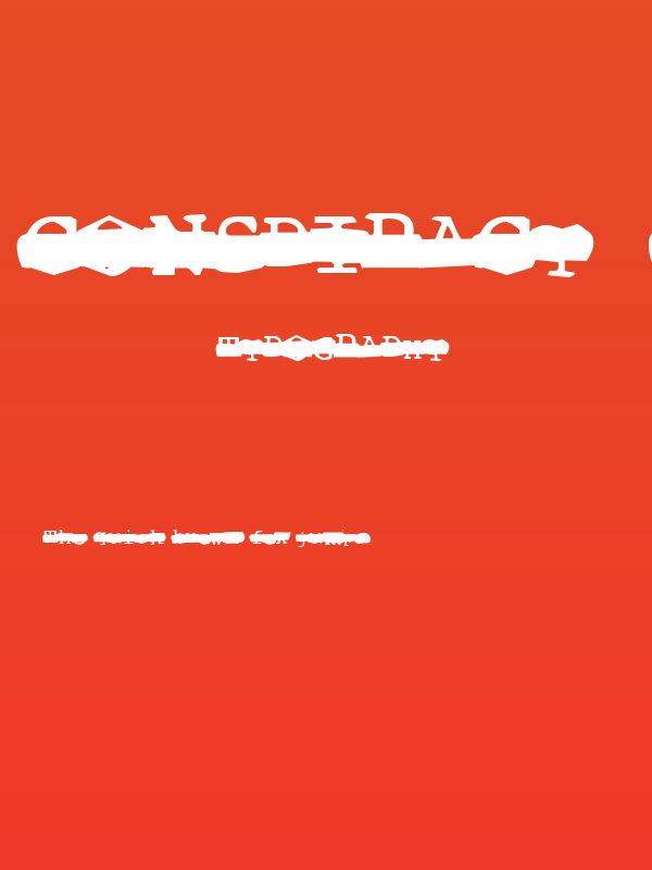 Conspiracy  PressRelease Poster