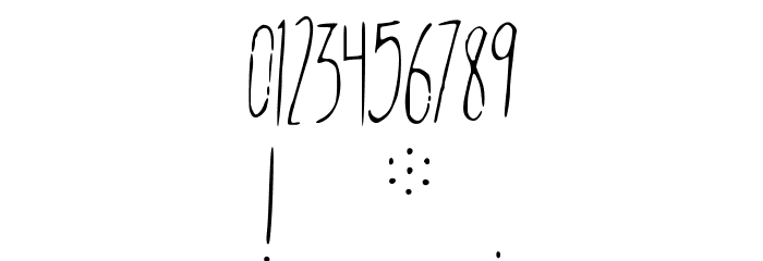 Conspiracy-Regular Font OTHER CHARS
