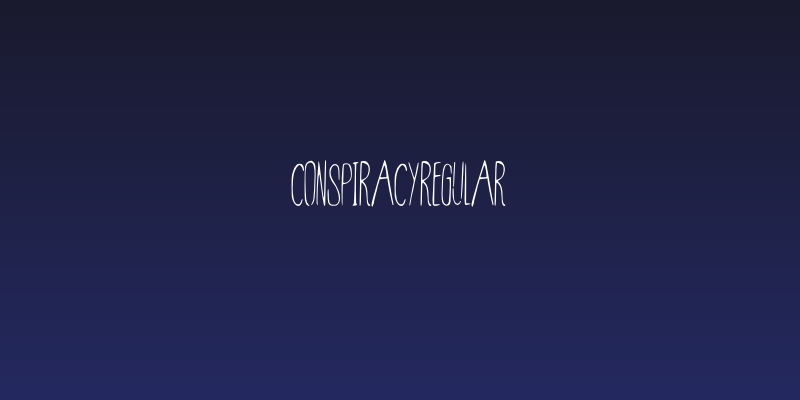 Conspiracy-Regular Social Header