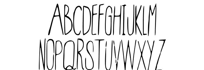 Conspiracy-Regular Font LOWERCASE