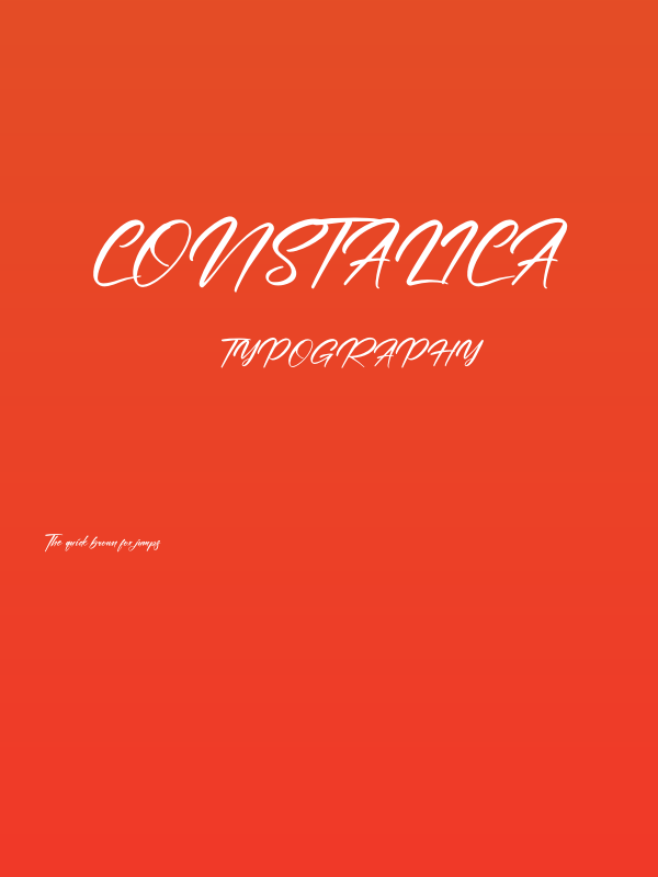 Constalica Poster