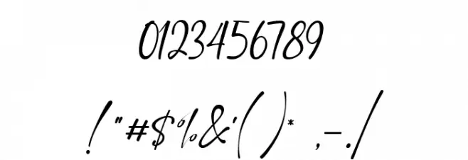 Constaller Regular Font OTHER CHARS