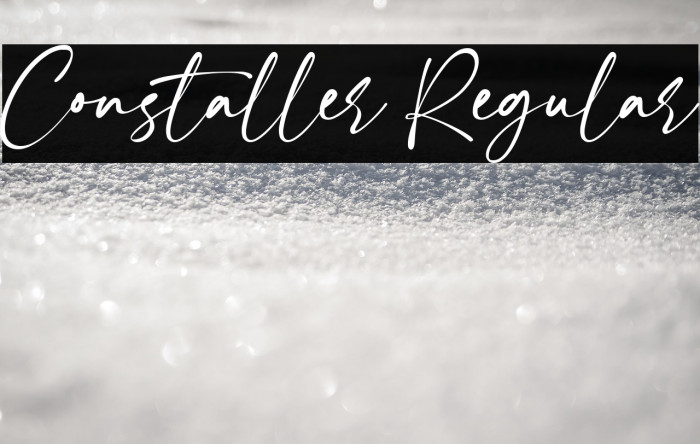 Constaller Regular Example 3