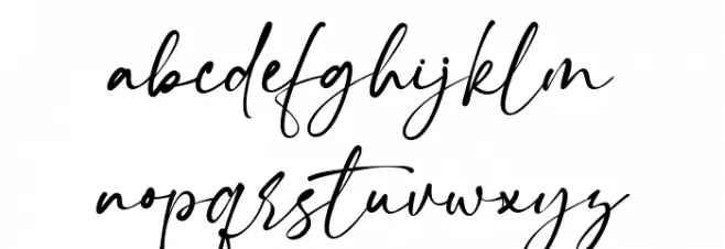 Constaller Regular 字体 小写