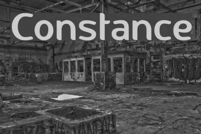 Constance Font examples