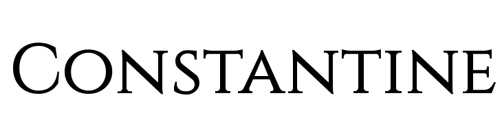 Constantine Font