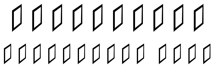 Constanze Initials Font OTHER CHARS