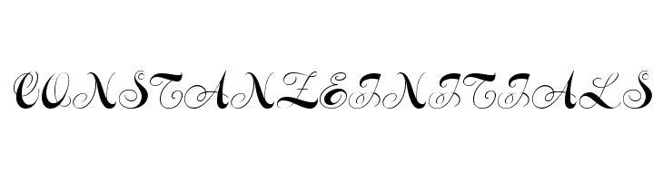 ConstanzeInitials  font caratteri gratis