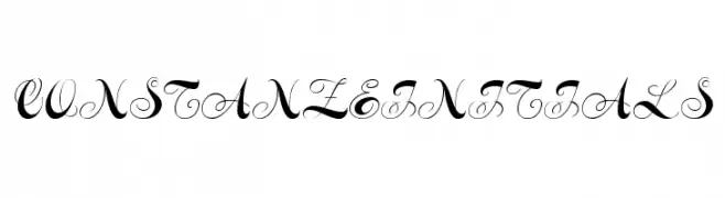 ConstanzeInitials  नि: शुल्क फ़ॉन्ट्स डाउनलोड