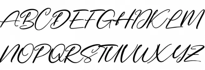Constatic Free Regular 字体 大写