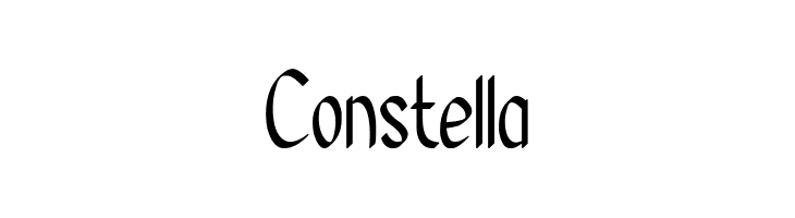Constella  Frei Schriftart Herunterladen