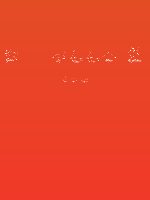 Constellations Ostia Poster