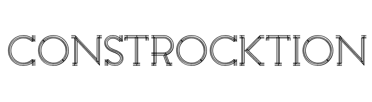 Constrocktion Font